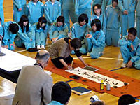 2012年5月14日(月) 中野市立高社中学校にて「ふるさと講座」の講演を行いました 2012年5月14日(月) 中野市立高社中学校にて「ふるさと講座」の講演を行いました